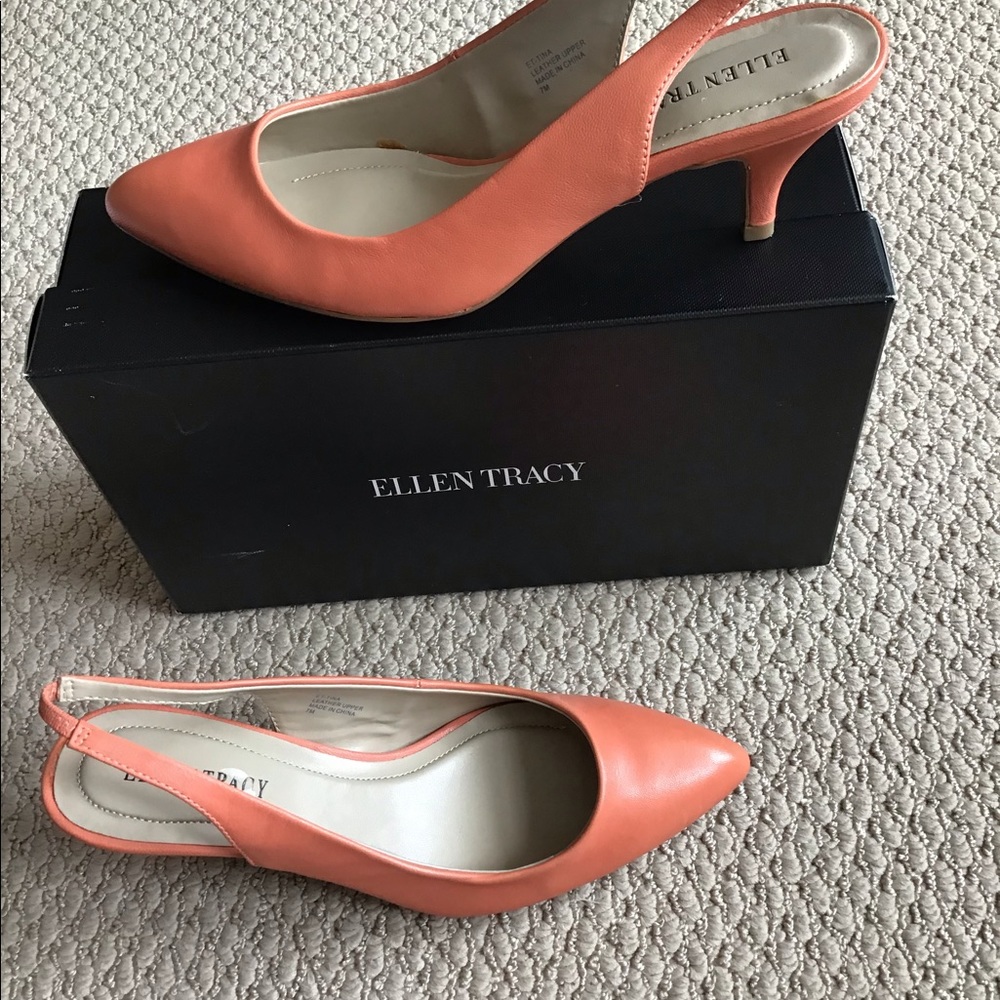 Open back pumps